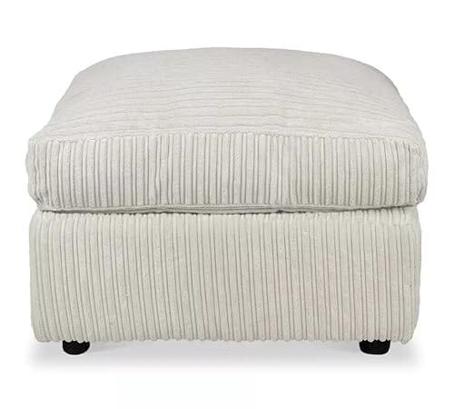 Canapé d'angle Jumbo 3 places en crème