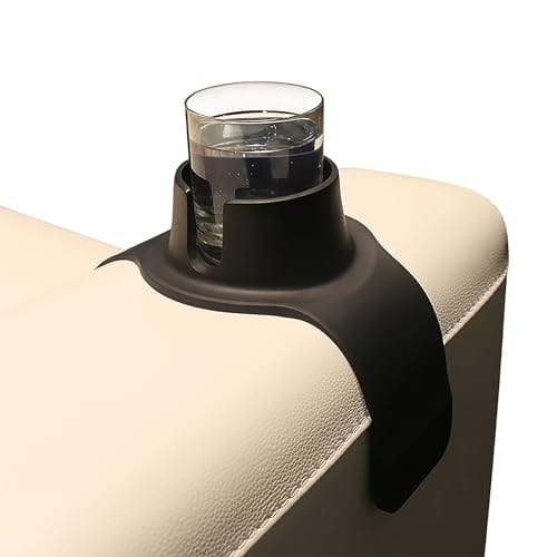 CouchCoaster - Porte-gobelet Flexible Noir
