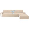 Housse Canapé d'Angle Imperméable Beige Housse Canapé d'Angle Imperméable Beige