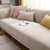 Housse de Canapé Antidérapante Beige Housse de Canapé Antidérapante Beige