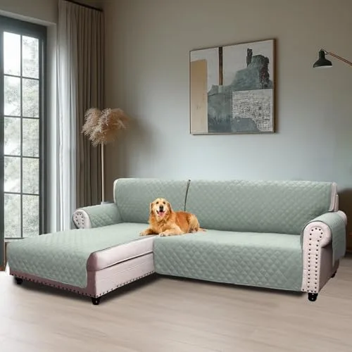 Housse de Canapé d'Angle 3 Places Impermeable Housse de Canapé d'Angle 3 Places Impermeable
