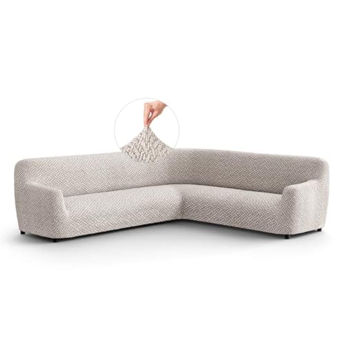 Housse de canapé d'angle en microfibre Housse de canapé d'angle en microfibre