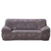Housse de canapé extensible en polyester rouge