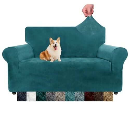 Housse de canapé velours extensible pour animaux Housse de canapé velours extensible pour animaux