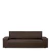 Housse Extensible Canapé 2 Places Marron Housse Extensible Canapé 2 Places Marron