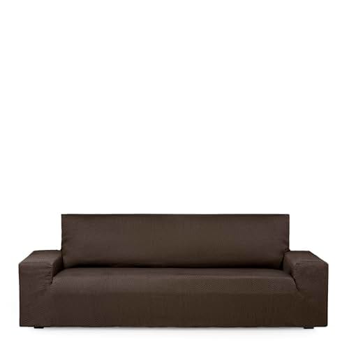 Housse Extensible Canapé 2 Places Marron Housse Extensible Canapé 2 Places Marron