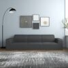Housse Extensible Canapé 4 Places Anthracite