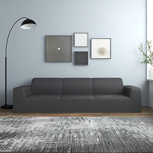 Housse Extensible Canapé 4 Places Anthracite