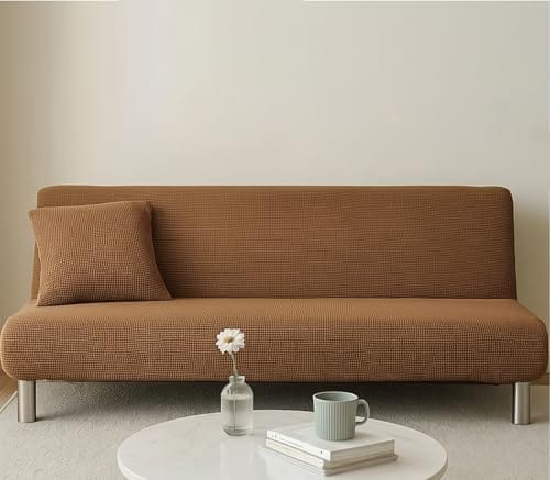 Housse extensible pour canapé pliant sans accoudoirs Housse extensible pour canapé pliant sans accoudoirs
