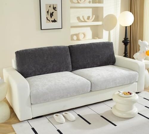Housses de Dossier de Canapé Chenille
