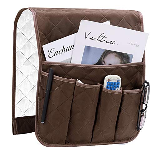 Organisateur Accoudoir Canapé Marron Pratique Organisateur Accoudoir Canapé Marron Pratique