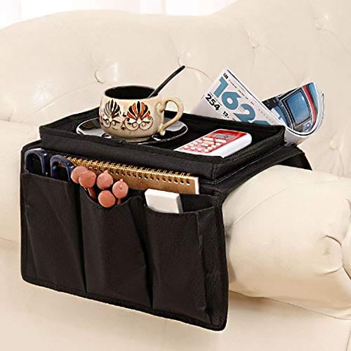 Organisateur de canapé avec plateau pratique