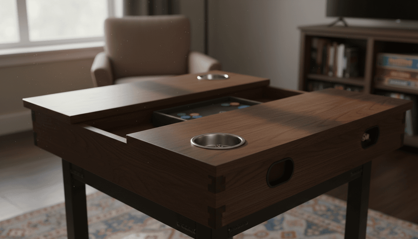 Raisons pour lesquelles une table de jeu multifonctions peut remplacer plusieurs meubles