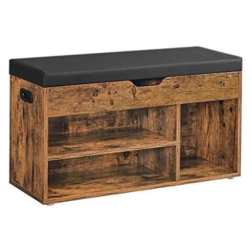 Banc à Chaussures Rembourré et Pratique Banc à Chaussures Rembourré et Pratique