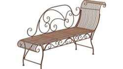 Banc de Jardin Karma en Fer Forgé