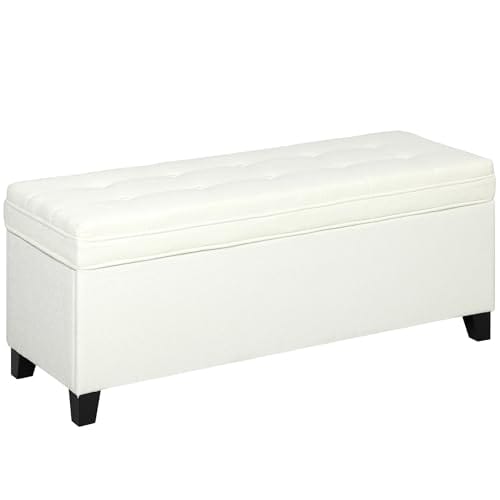 Banc de Rangement Capitonné avec Siège Banc de Rangement Capitonné avec Siège