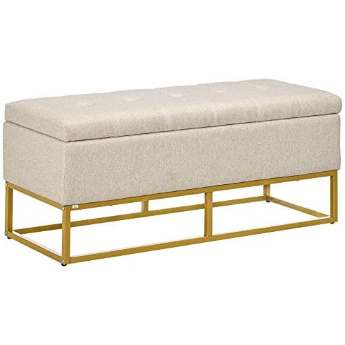 Banc de Rangement Chic avec Assise capitonnée Banc de Rangement Chic avec Assise capitonnée