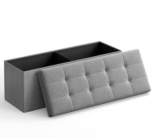Banc de Rangement Pliable SONGMICS Banc de Rangement Pliable SONGMICS