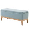 Banc de Rangement Scandinave avec Couvercle Banc de Rangement Scandinave avec Couvercle