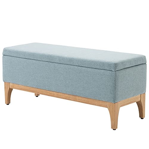 Banc de Rangement Scandinave avec Couvercle Banc de Rangement Scandinave avec Couvercle