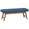 Banc rembourré moderne Amazon Basics 112 cm Banc rembourré moderne Amazon Basics 112 cm