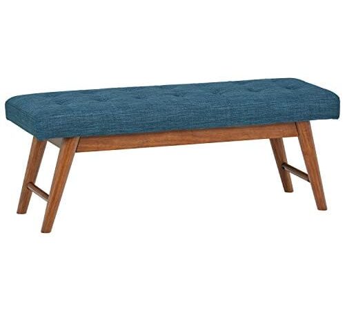 Banc rembourré moderne Amazon Basics 112 cm