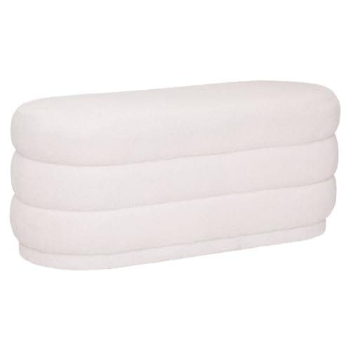 Banc Sinan Atmosphera en Bouclette Blanc Banc Sinan Atmosphera en Bouclette Blanc