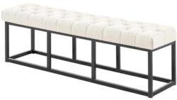 Banquette Design Amun Chesterfield en Tissu
