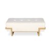 Banquette Selena en Velours Beige