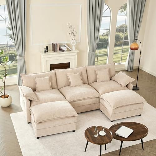 Canapé d’Angle Modulable en U 274 cm Canapé d’Angle Modulable en U 274 cm