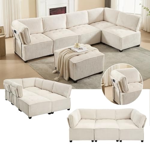 Canapé Modulable 6 Places Convertible Canapé Modulable 6 Places Convertible
