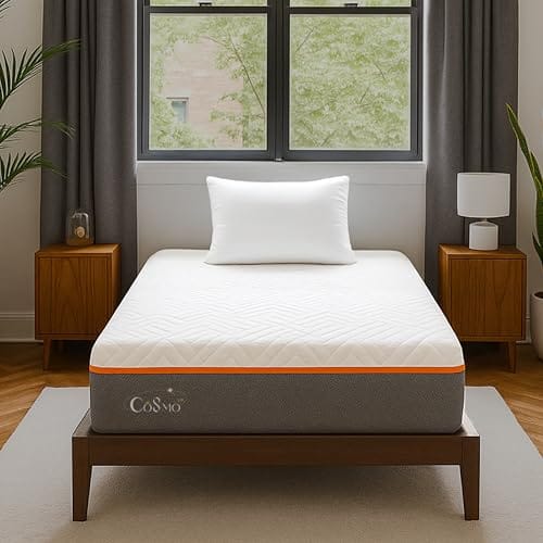 COSMO UP - Matelas Mousse Gel 90x190 cm COSMO UP - Matelas Mousse Gel 90x190 cm