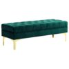 HOMCOM Banc Banquette Capitonnée Chic HOMCOM Banc Banquette Capitonnée Chic