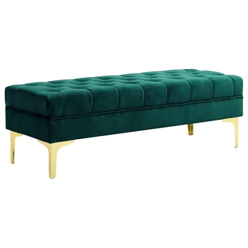 HOMCOM Banc Banquette Capitonnée Chic HOMCOM Banc Banquette Capitonnée Chic