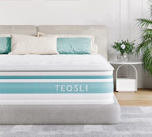 Matelas Double Hybride en Mousse à Mémoire Matelas Double Hybride en Mousse à Mémoire
