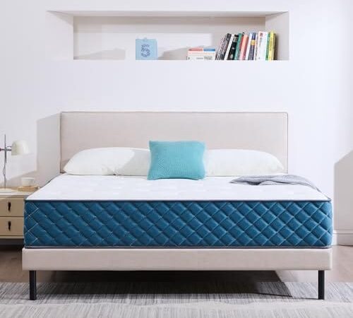 Matelas Hiimgo 140x190 à Ressorts Ensachés Matelas Hiimgo 140x190 à Ressorts Ensachés
