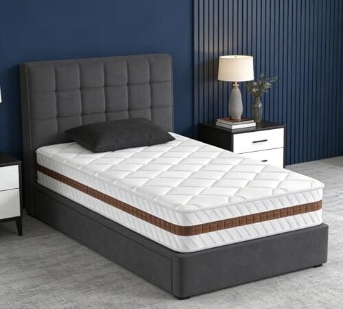Matelas Hybride 90x190 cm Épaisseur 26 cm Matelas Hybride 90x190 cm Épaisseur 26 cm