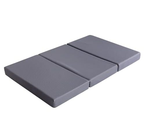 Matelas Pliant en Mousse à Mémoire