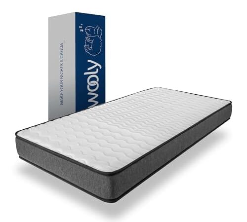 Matelas Wooly 90x190 Épaisseur 15 cm