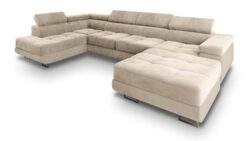 Canapé d'angle CASONE L-S avec Fonction Couchage Canapé d'angle CASONE L-S avec Fonction Couchage