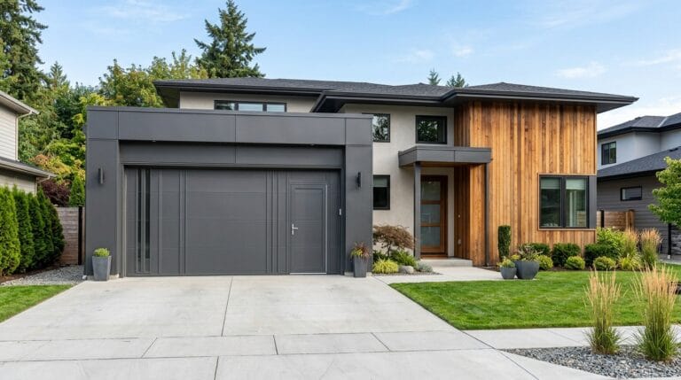 Nos astuces pour trouver une porte de garage avec portillon moins chère Nos astuces pour trouver une porte de garage avec portillon moins chère