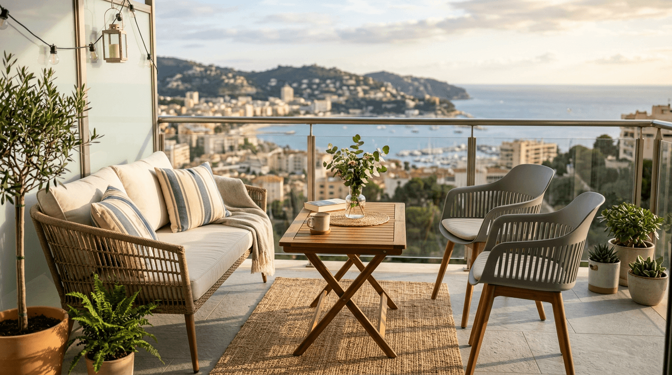 Choisir les bons meubles pour son balcon