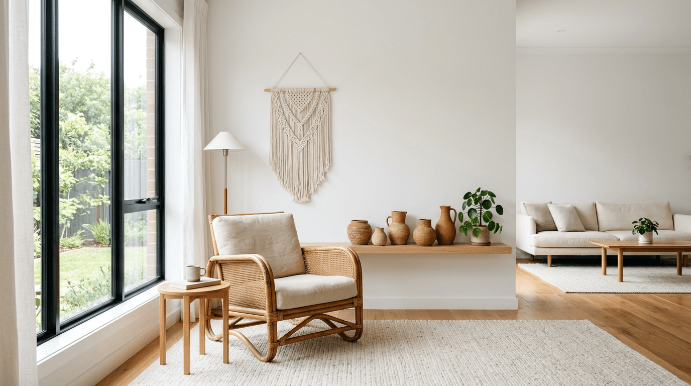 Comment intégrer le style 70s sans alourdir l'espace