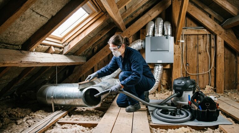 Comment nettoyer une vmc dans les combles ? Comment nettoyer une vmc dans les combles ?