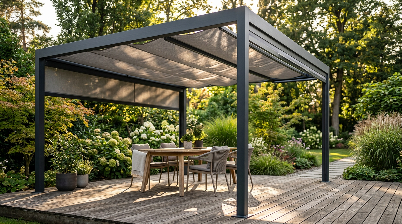 Comment faire une toile coulissante pour pergola ?