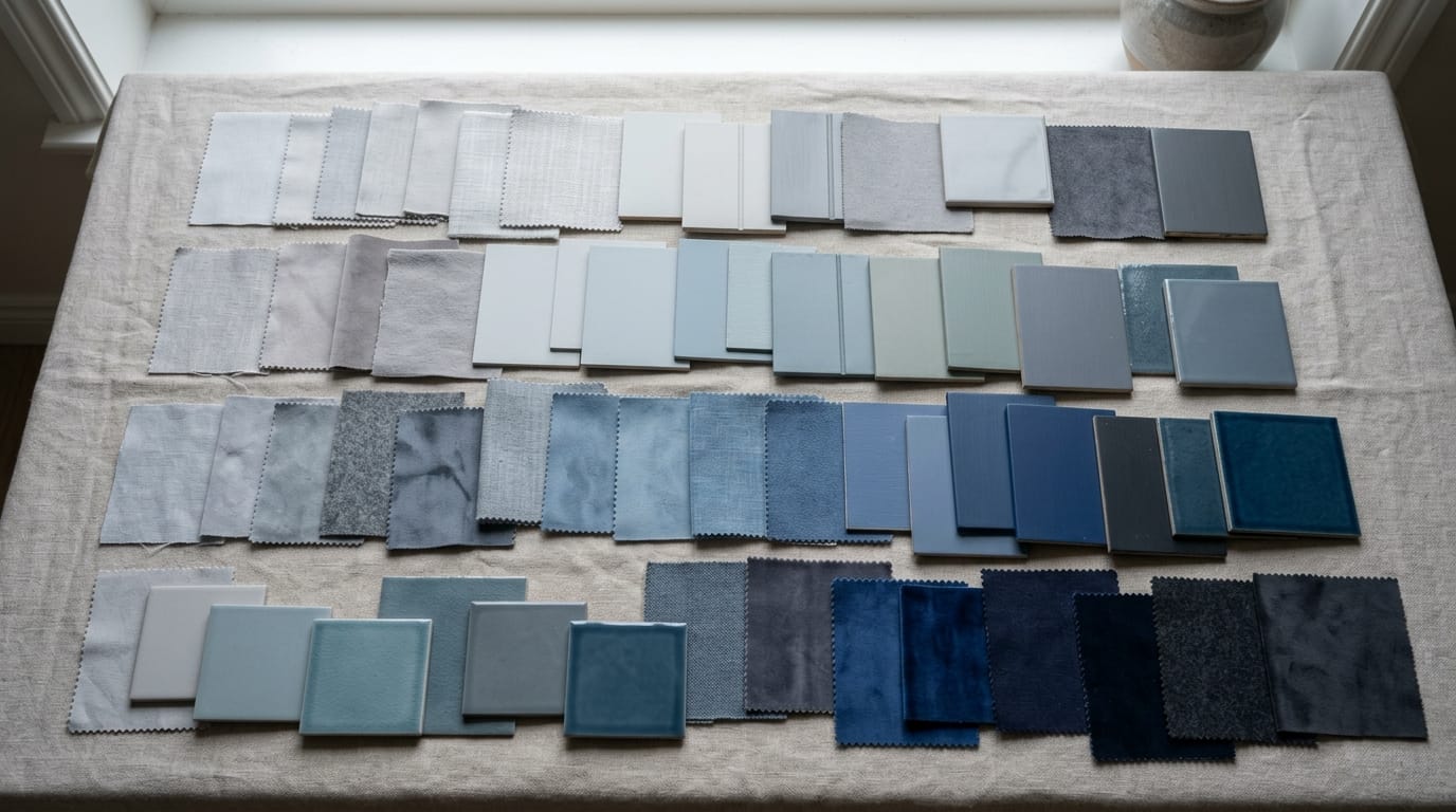Comprendre les nuances de gris et de bleu Comprendre les nuances de gris et de bleu