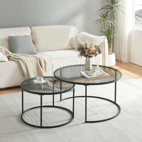 Ensemble de 2 Tables Basses Gigognes Ensemble de 2 Tables Basses Gigognes