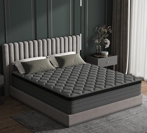Matelas Hybride 120x200 avec Mousse Mémoire