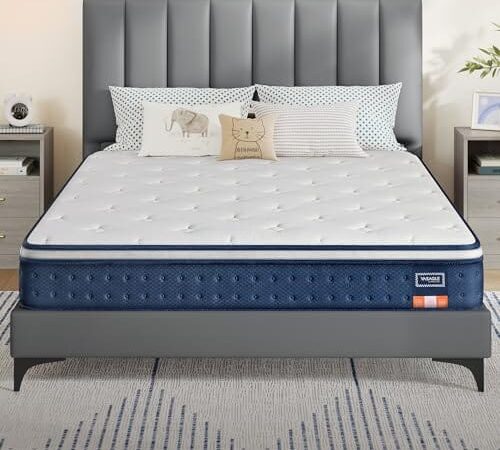 Matelas Hybride Double 140 x 190 cm Matelas Hybride Double 140 x 190 cm