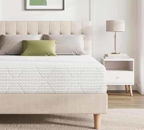 Matelas Novilla 90x200 cm Ressorts et Mémoire